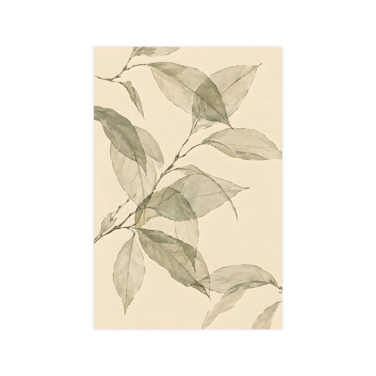 Leaves Overlapping — leaves overlapping, 12x18 in print