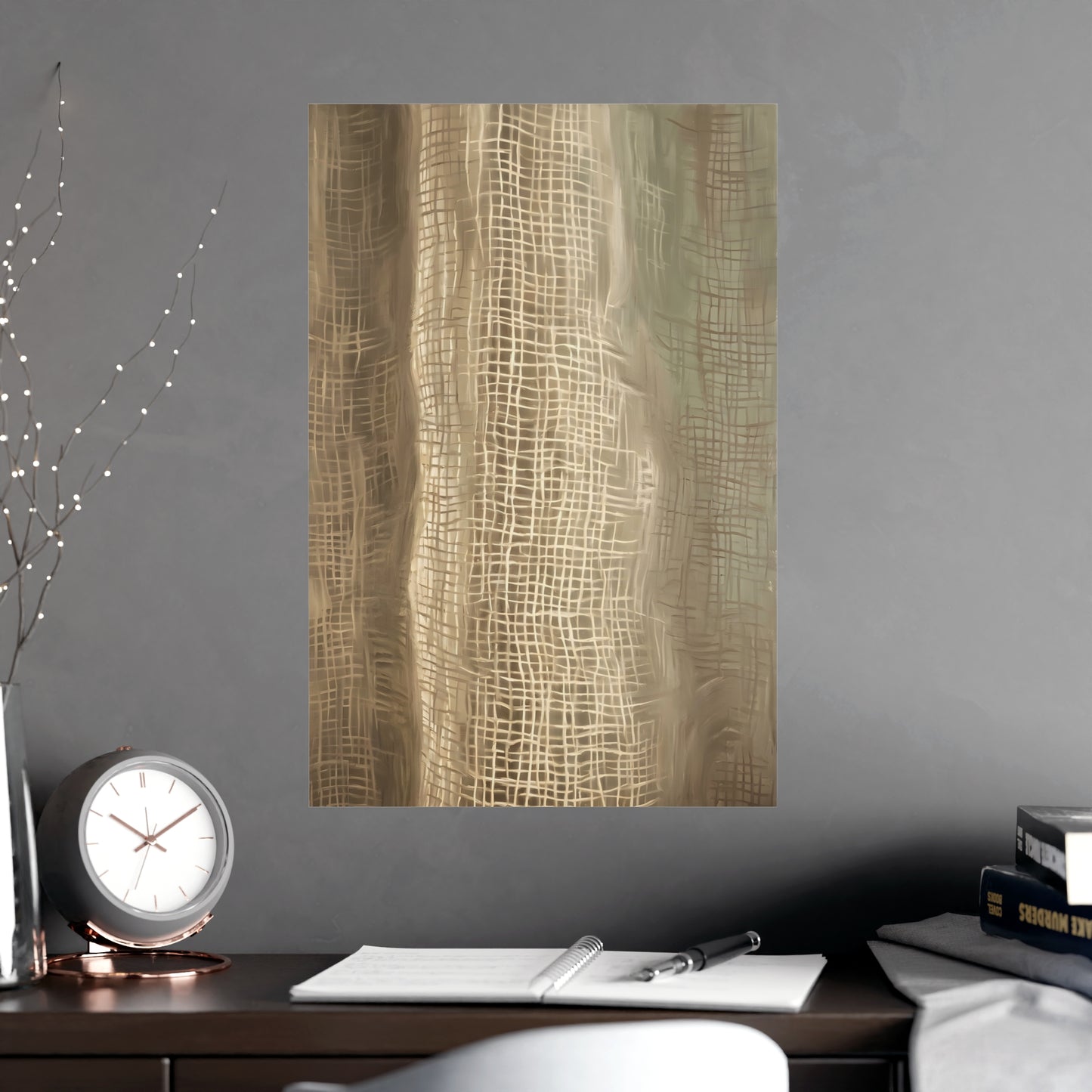 Gauze, Backlit | Textile Study Print | Wall Art