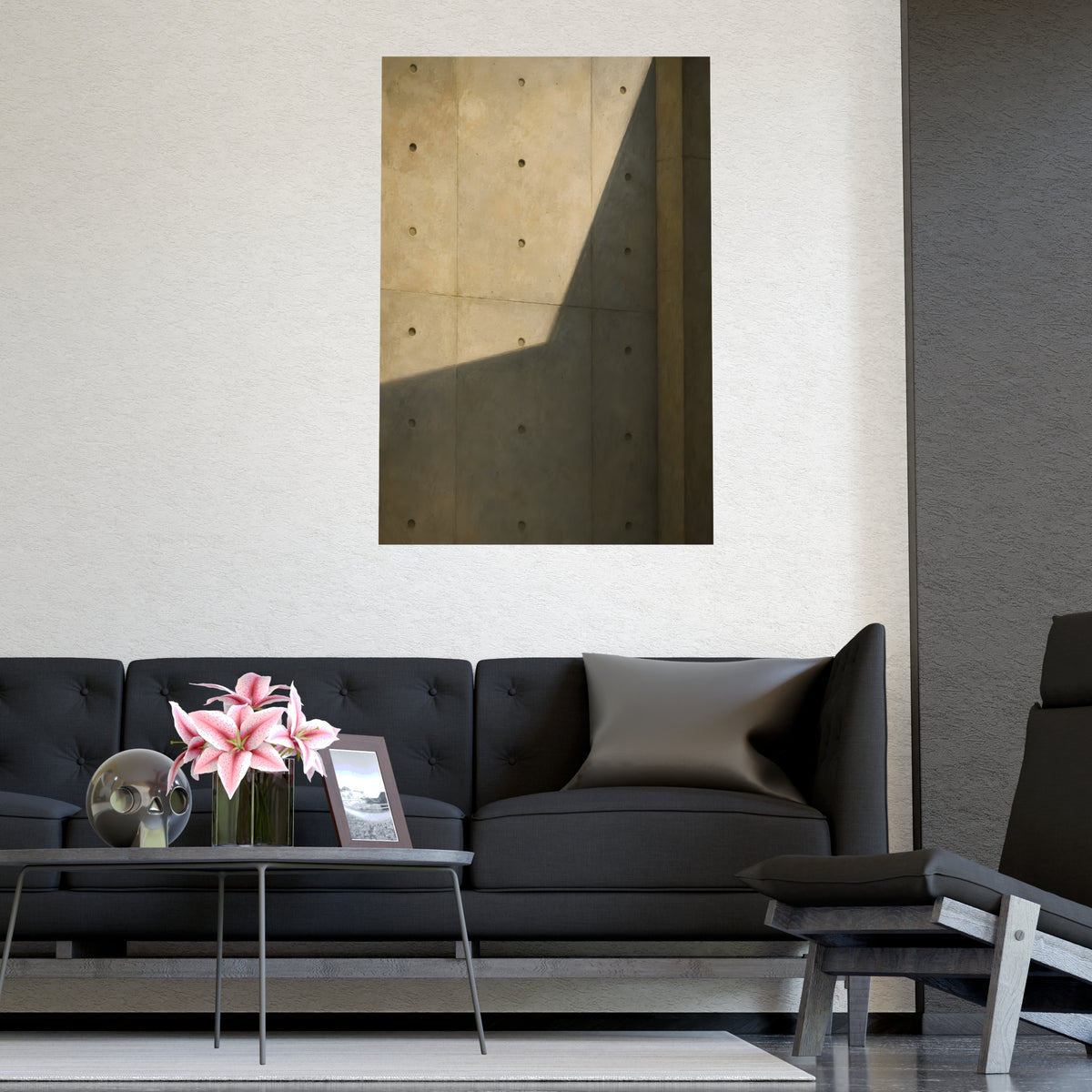 Form Ties — form ties, shown framed on a wall