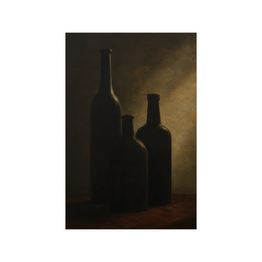 Three Silhouettes — three silhouettes, 12x18 in print