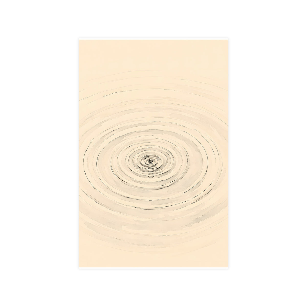 Rings on Water — rings on water, 11x17 in print