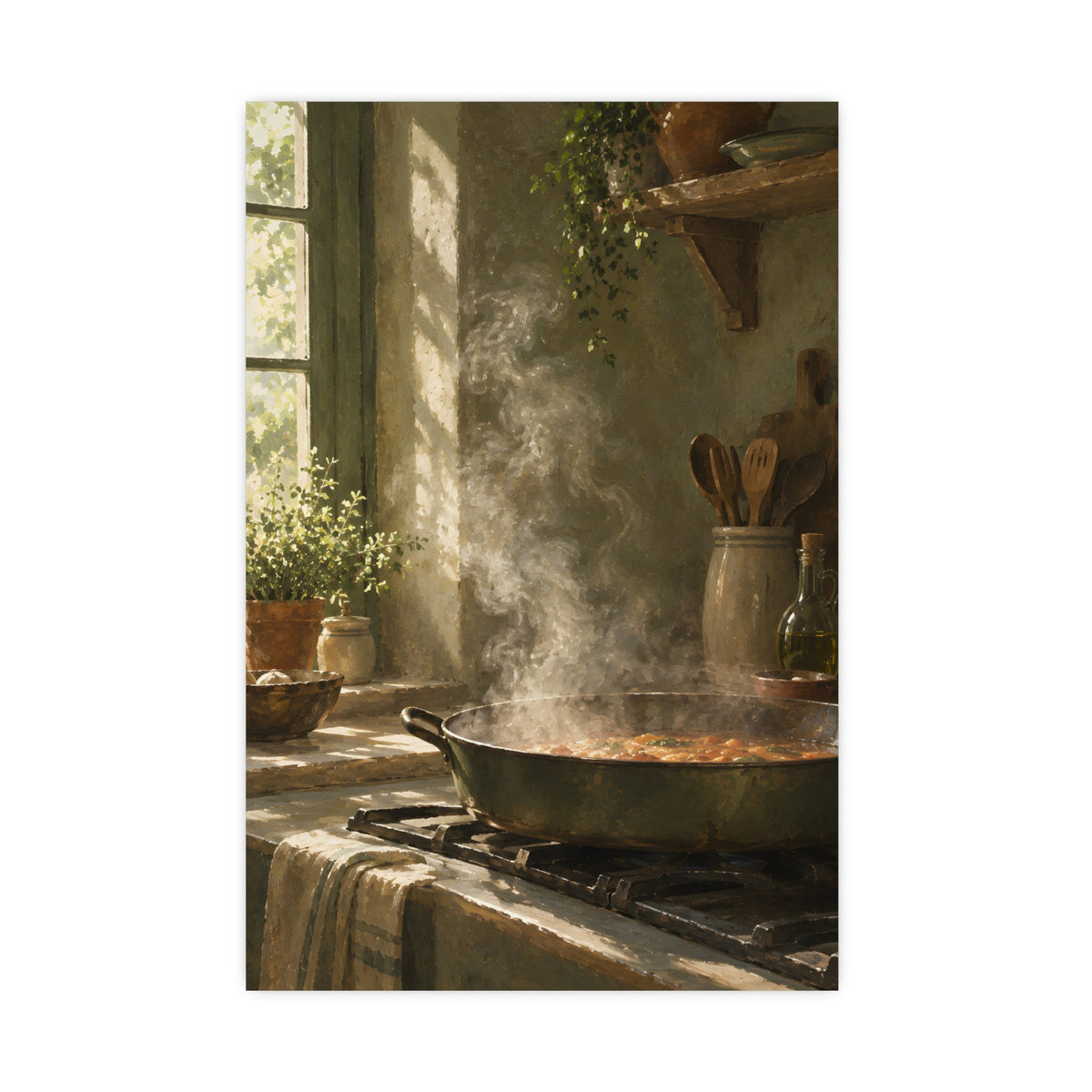 Steam in Daylight — steam in daylight, 16x24 in print