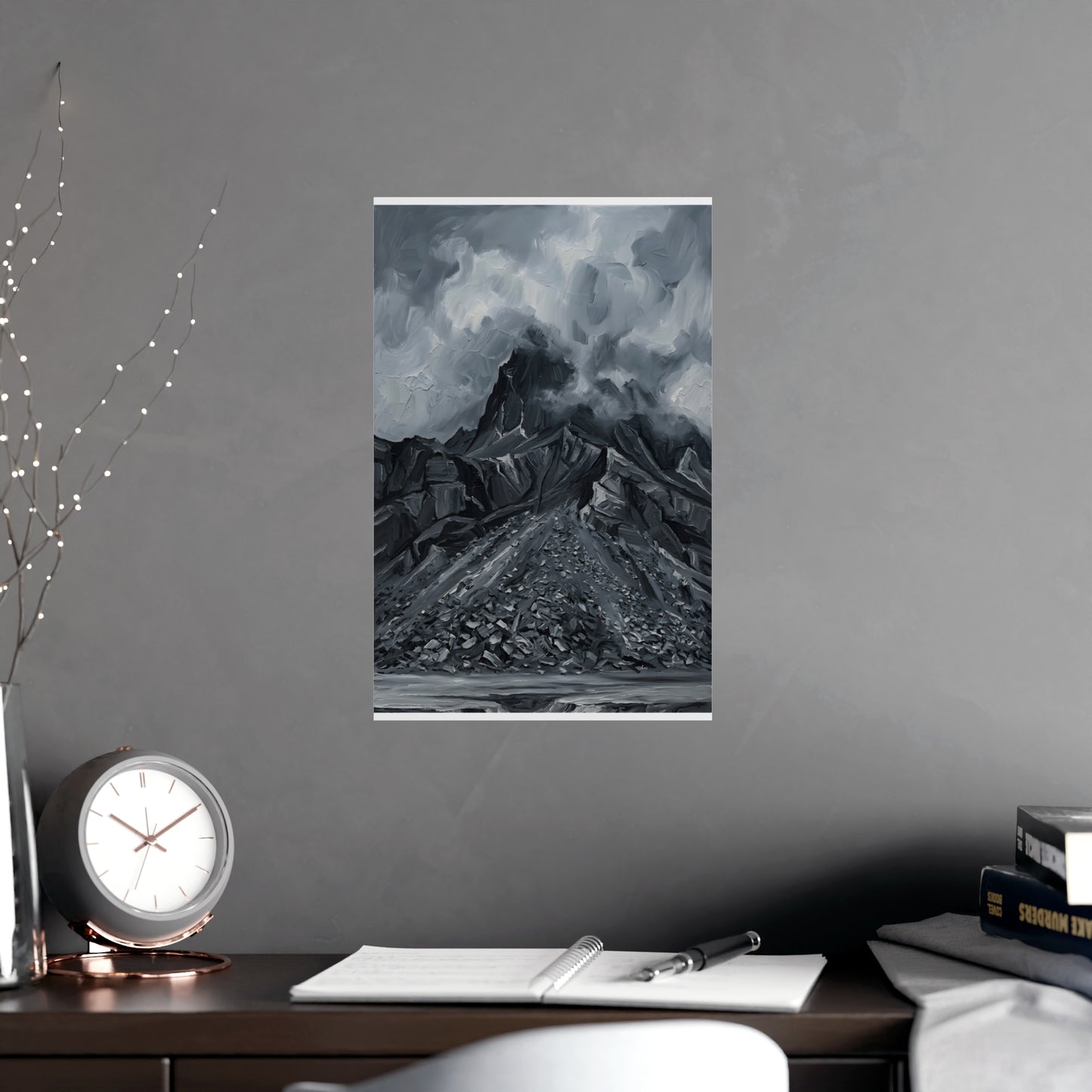 Scree Slope | Landscape Print | Mountain Wall Art