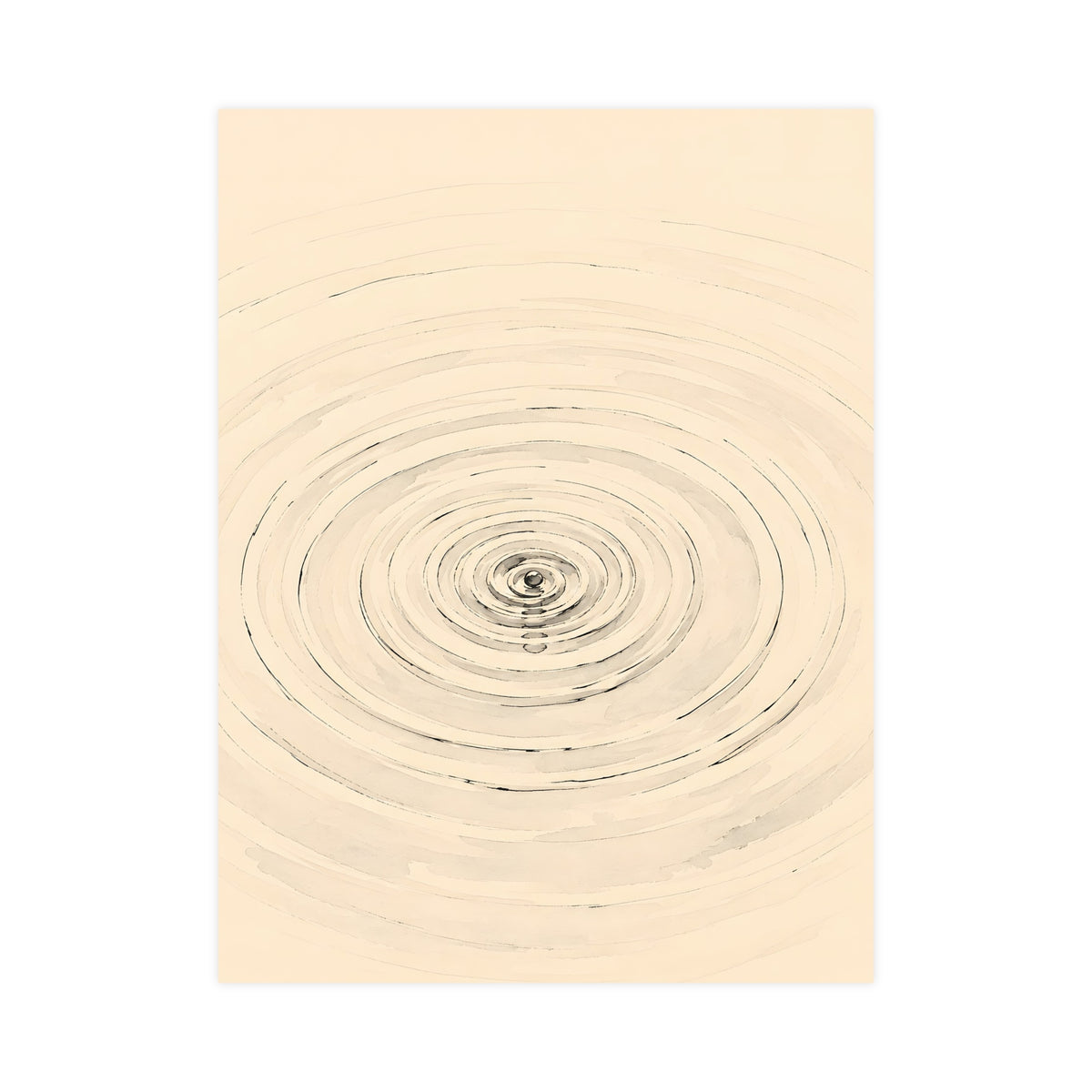 Rings on Water — rings on water, 18x24 in print