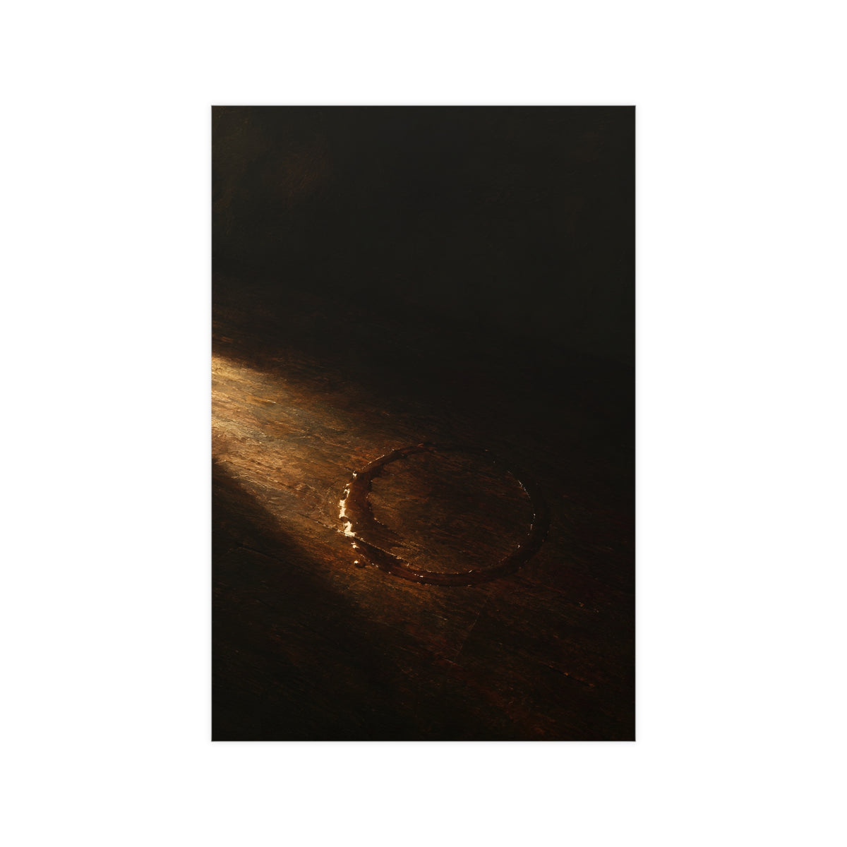 The Ring It Left — the ring it left, 12x18 in print