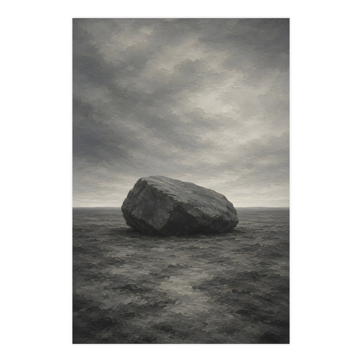 One Boulder — one boulder, 24x36 in print