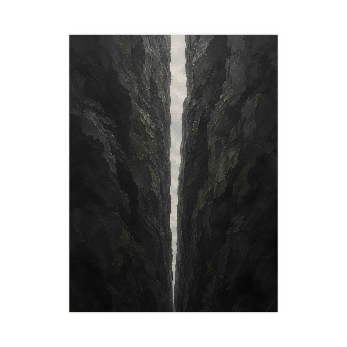 The Narrow Pass — the narrow pass, 18x24 in print
