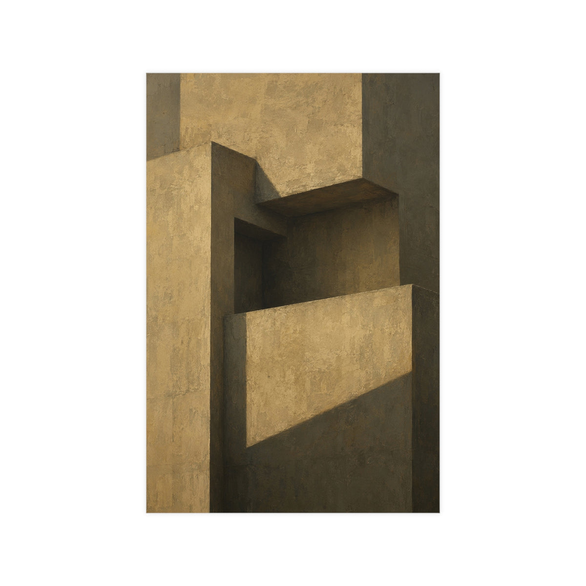 Facade at Dusk — facade at dusk, 12x18 in print