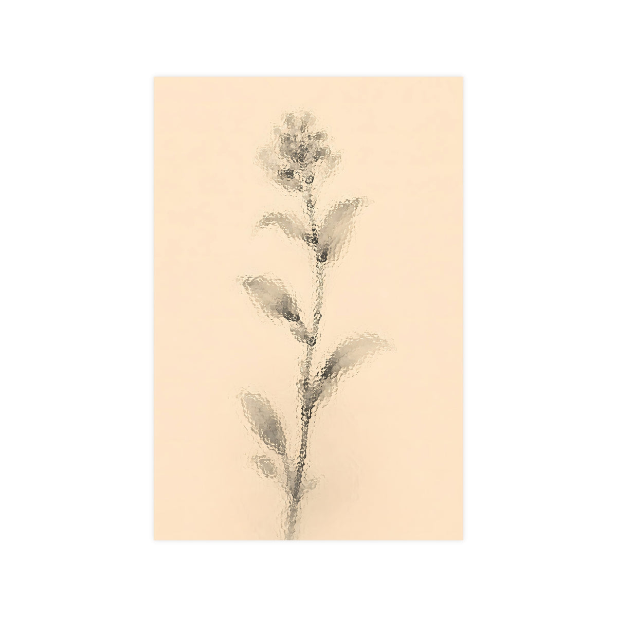 Through Frosted Glass — through frosted glass, 12x18 in print
