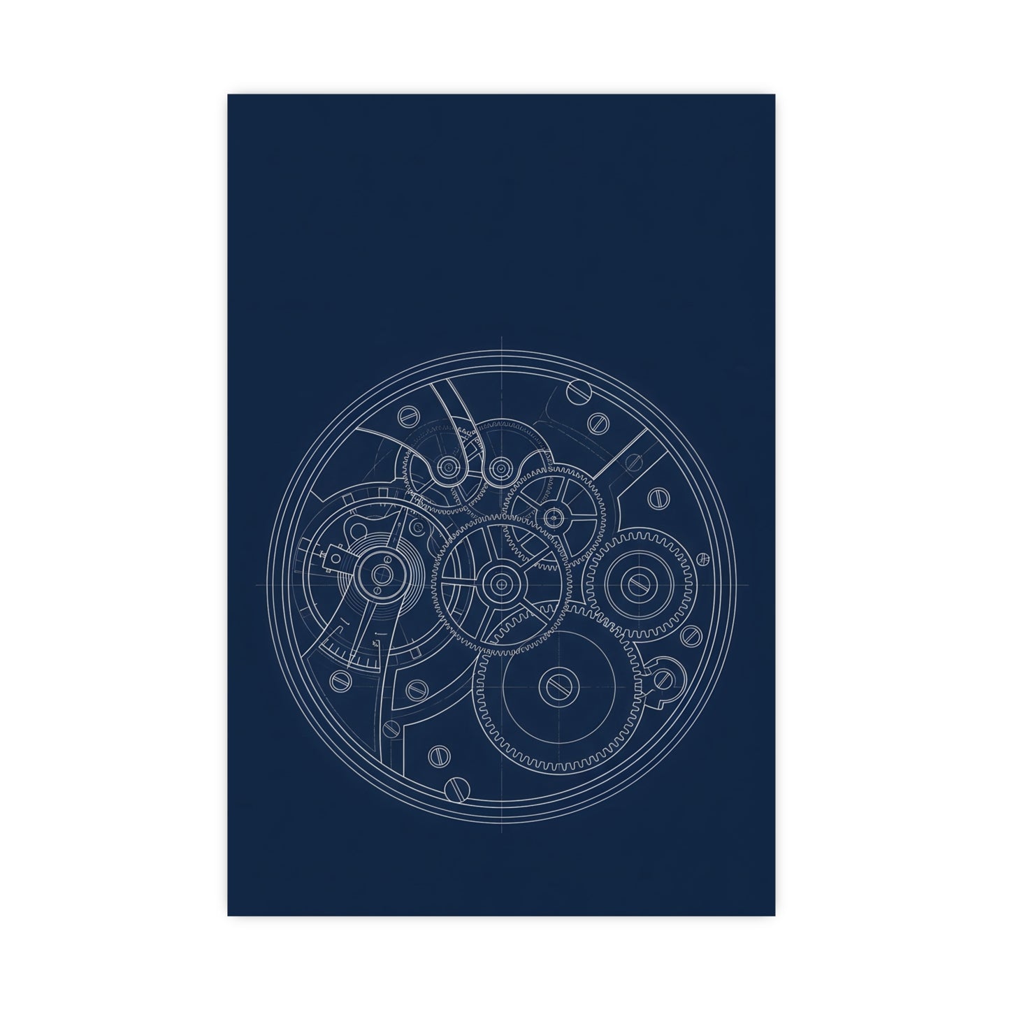 Watch Movement — watch movement, 18x24 in print