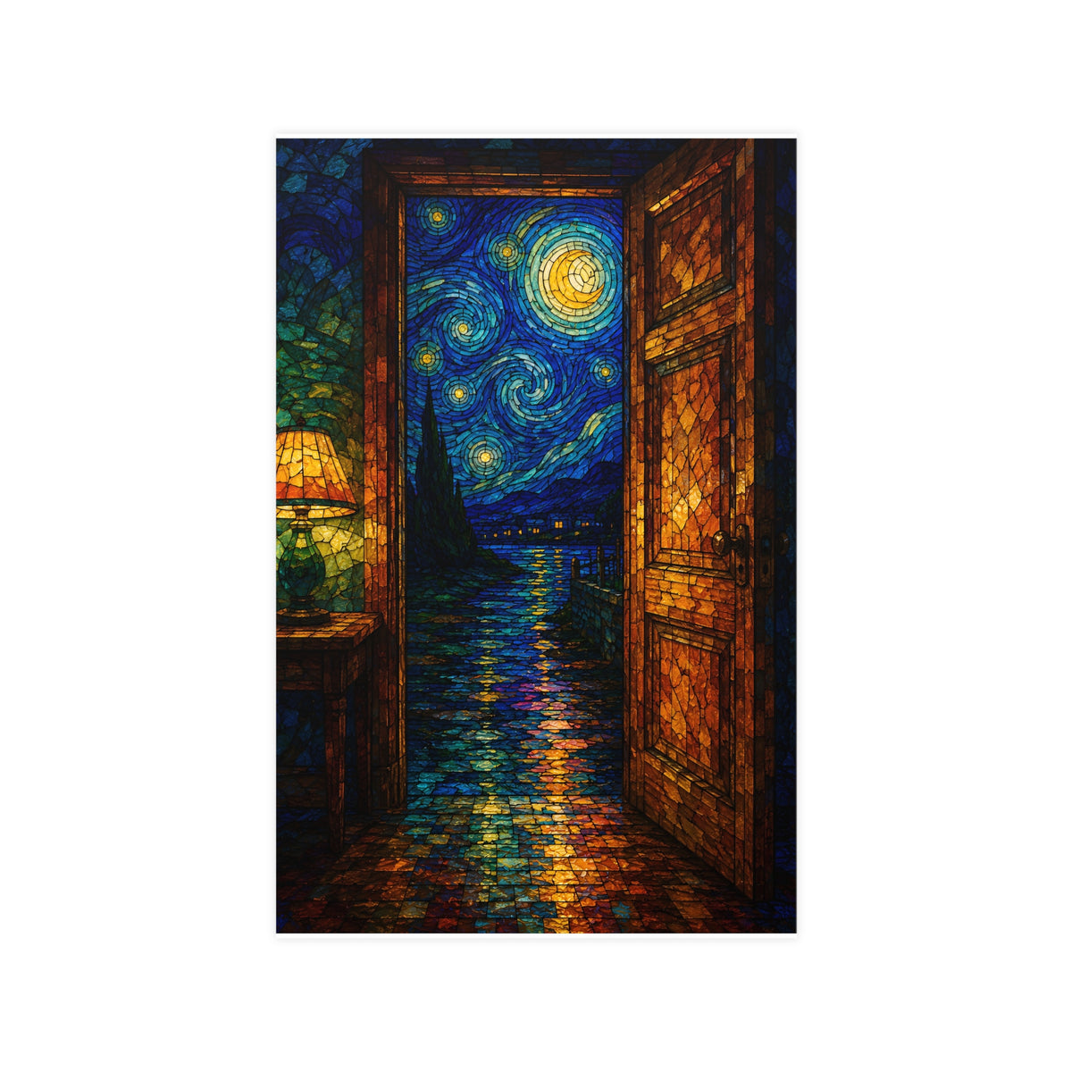 Out through the Door — out through the door, 11x17 in print