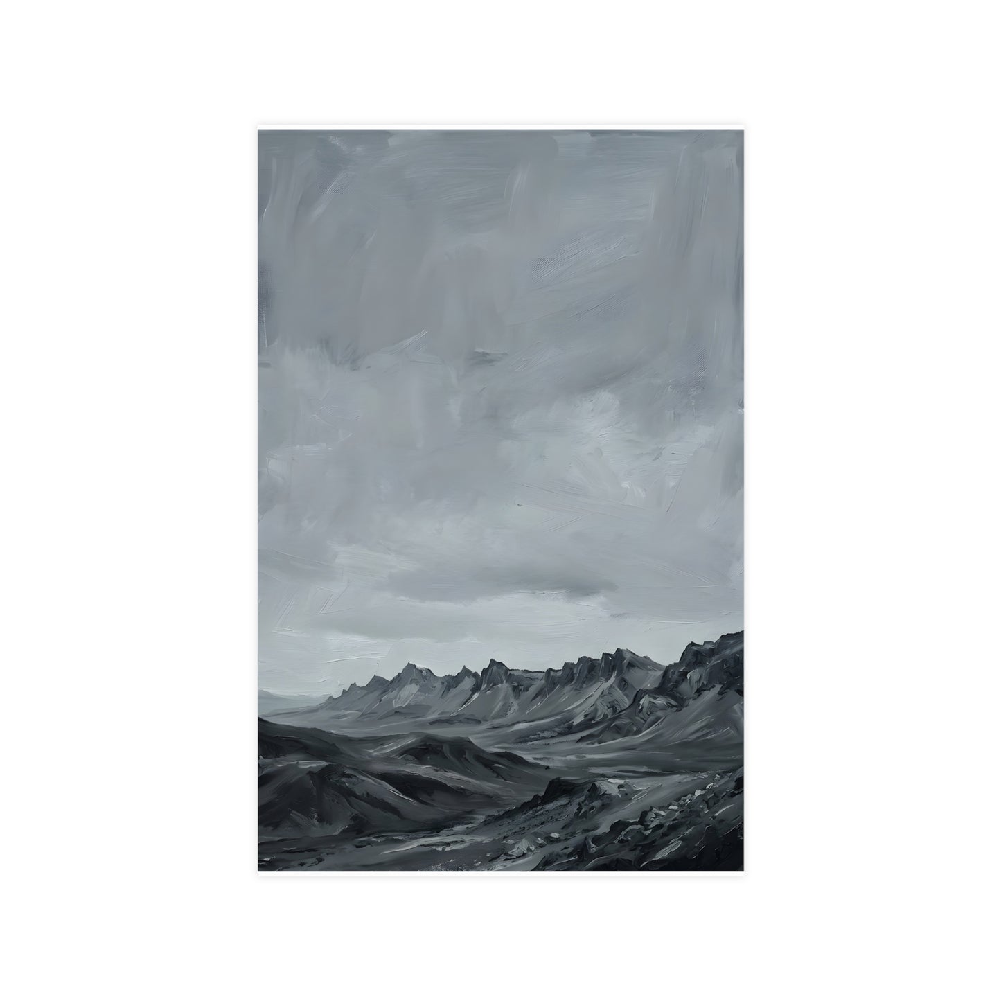 Distant Ridge — distant ridge, 11x17 in print