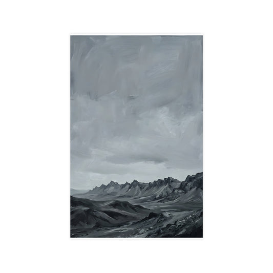 Distant Ridge — distant ridge, 11x17 in print