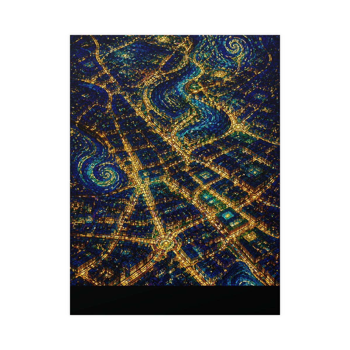 City from Above — city from above, 18x24 in print
