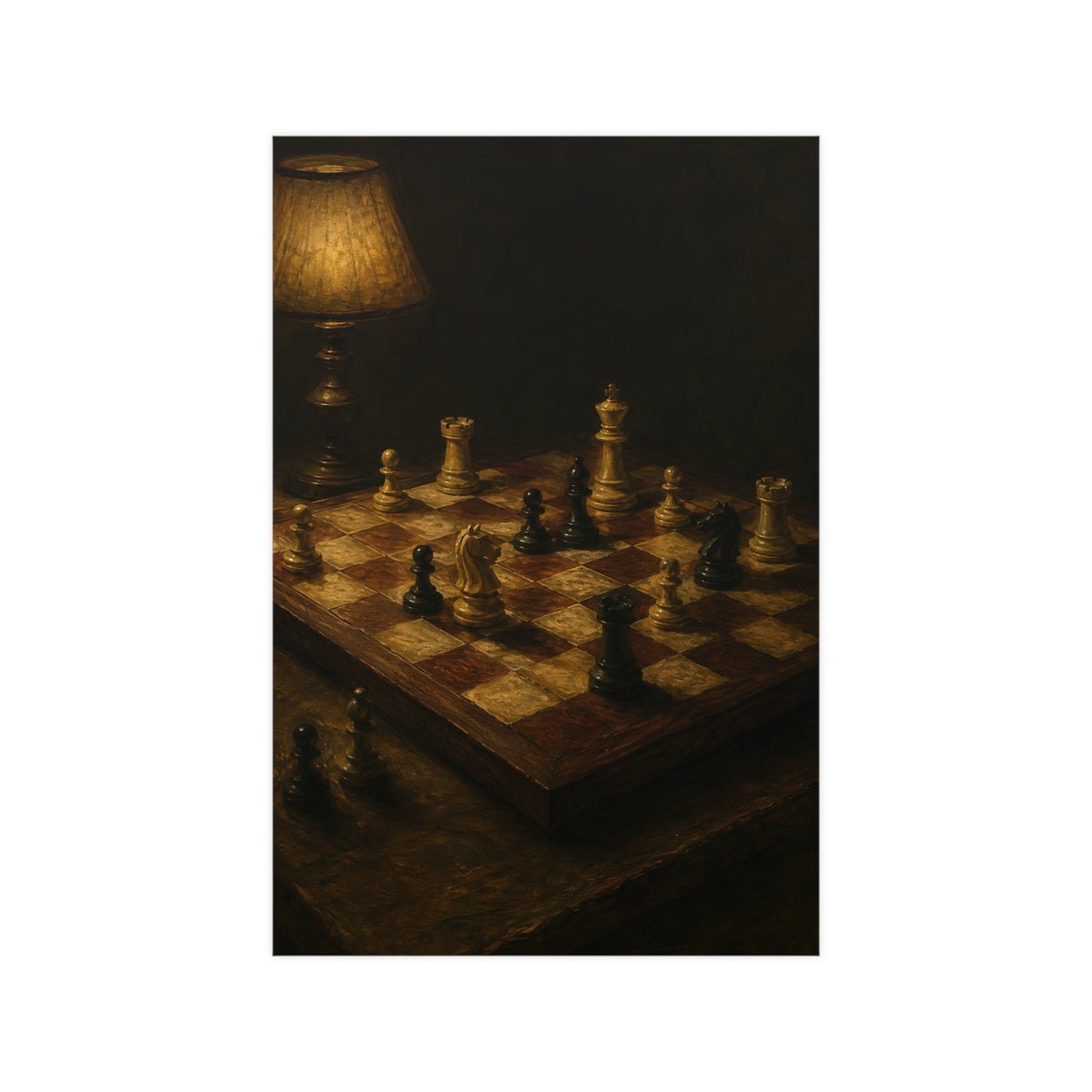 The Game, Unfinished — the game, unfinished, 12x18 in print