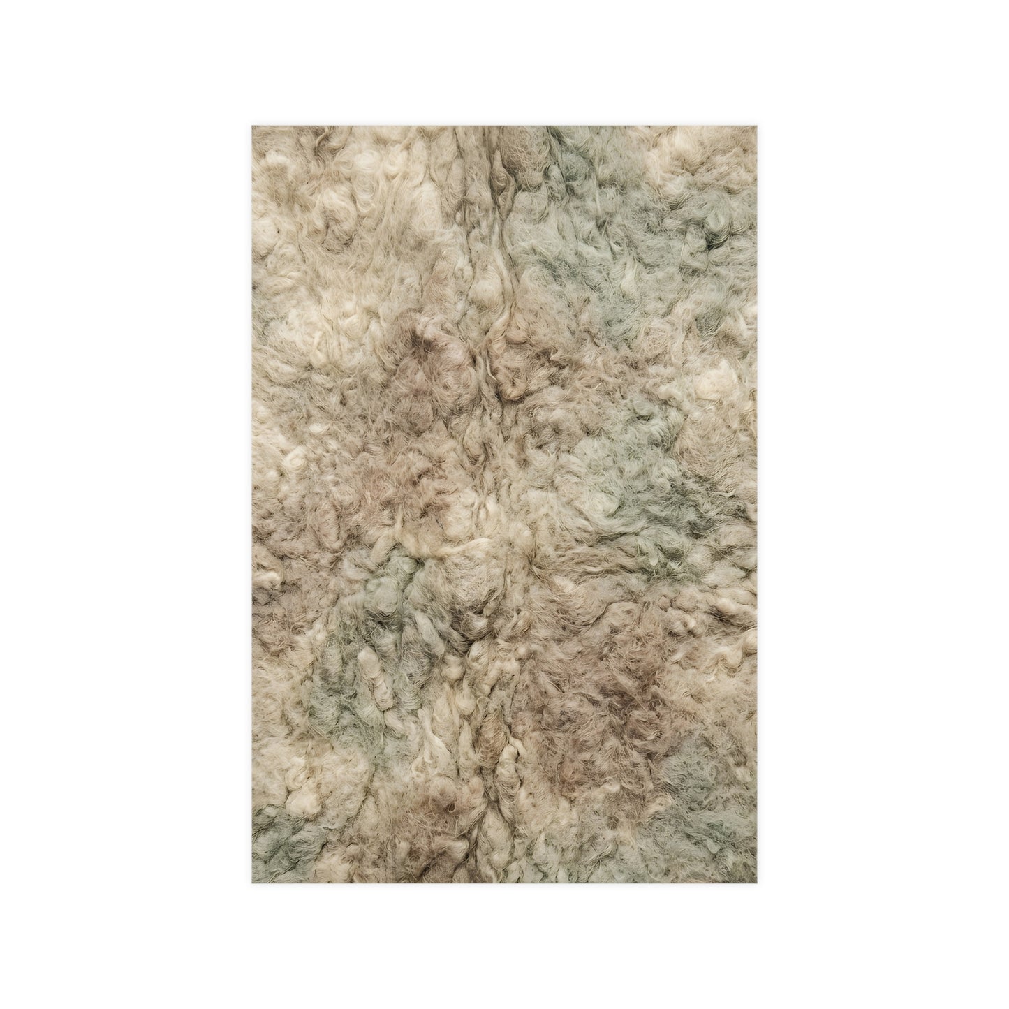 Felted Wool | Textile Study Print | Wall Art