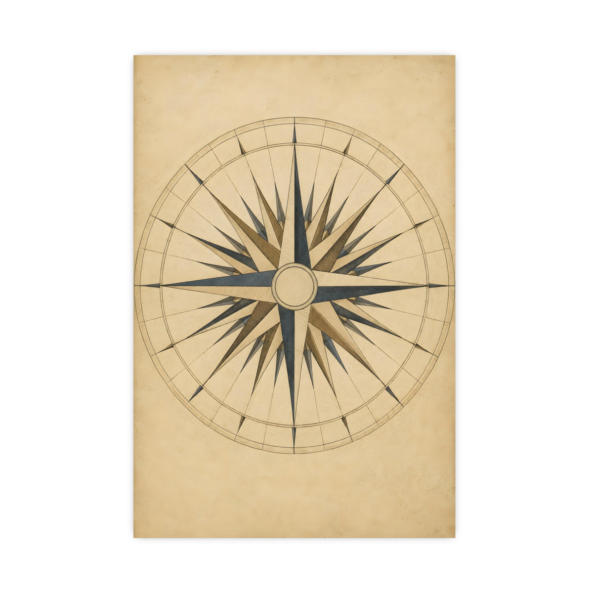 The Compass Card — the compass card, 16x24 in print