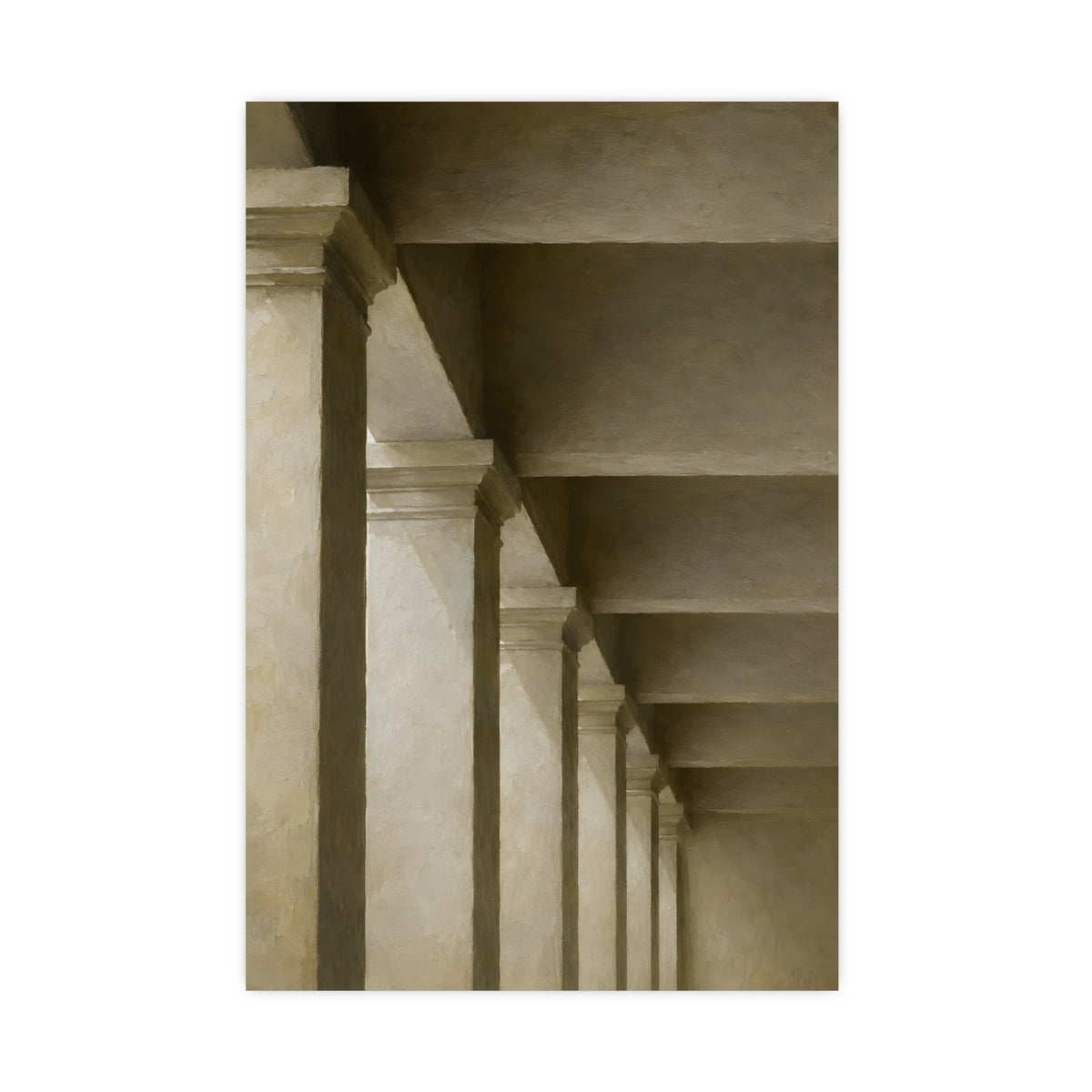 Colonnade — colonnade, 16x24 in print