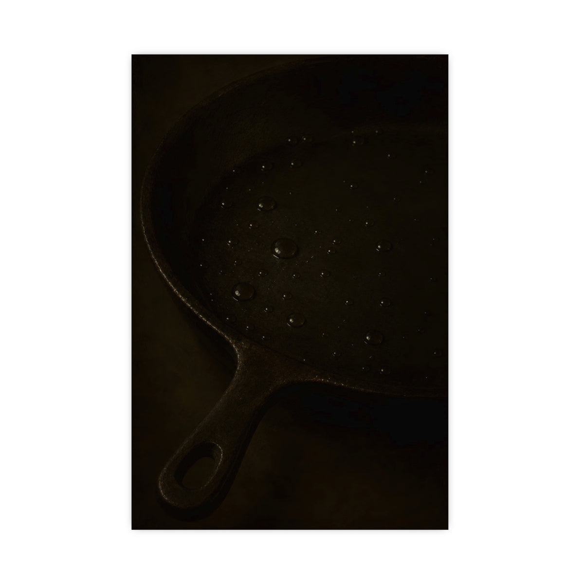Beads on Iron — beads on iron, 16x24 in print