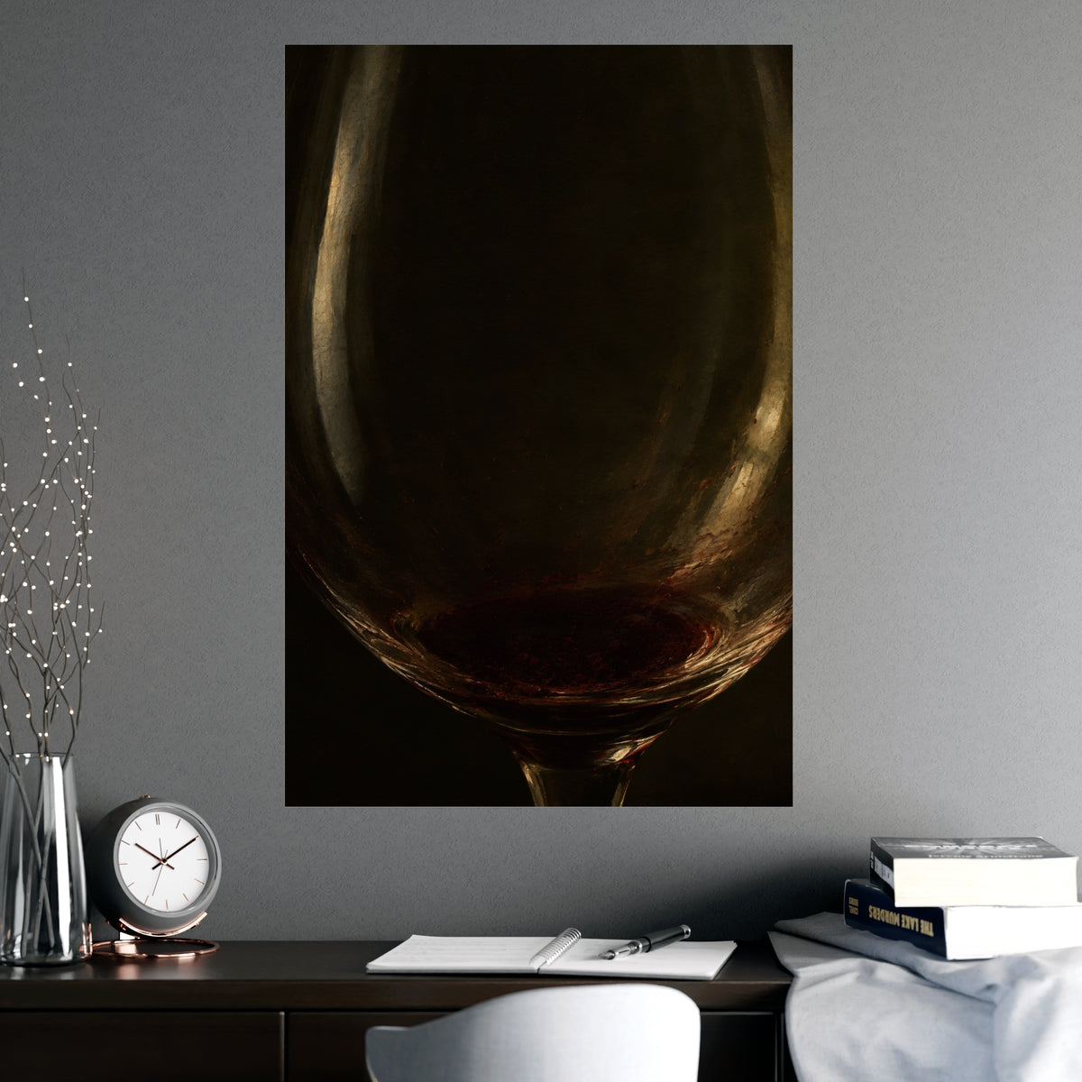 The Last of It — the last of it, shown framed on a wall