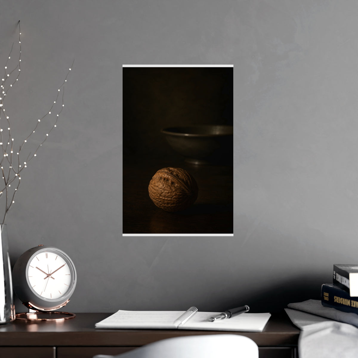 Near and Far — near and far, shown framed on a wall