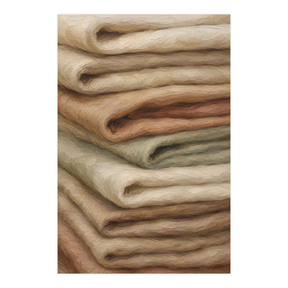 Folded Stack — folded stack, 24x36 in print