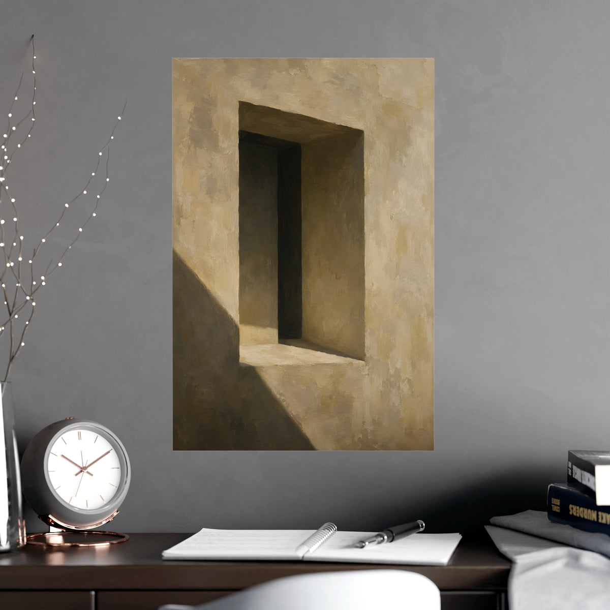 Window Recess — window recess, shown framed on a wall