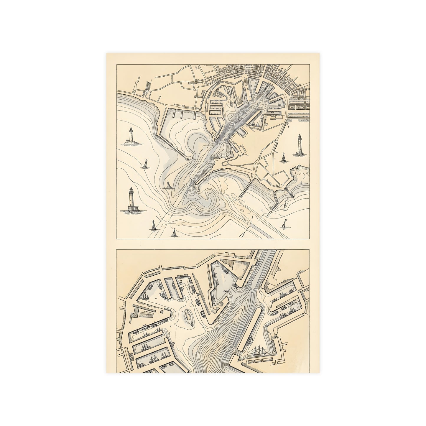 Harbour Soundings — harbour soundings, 12x16 in print