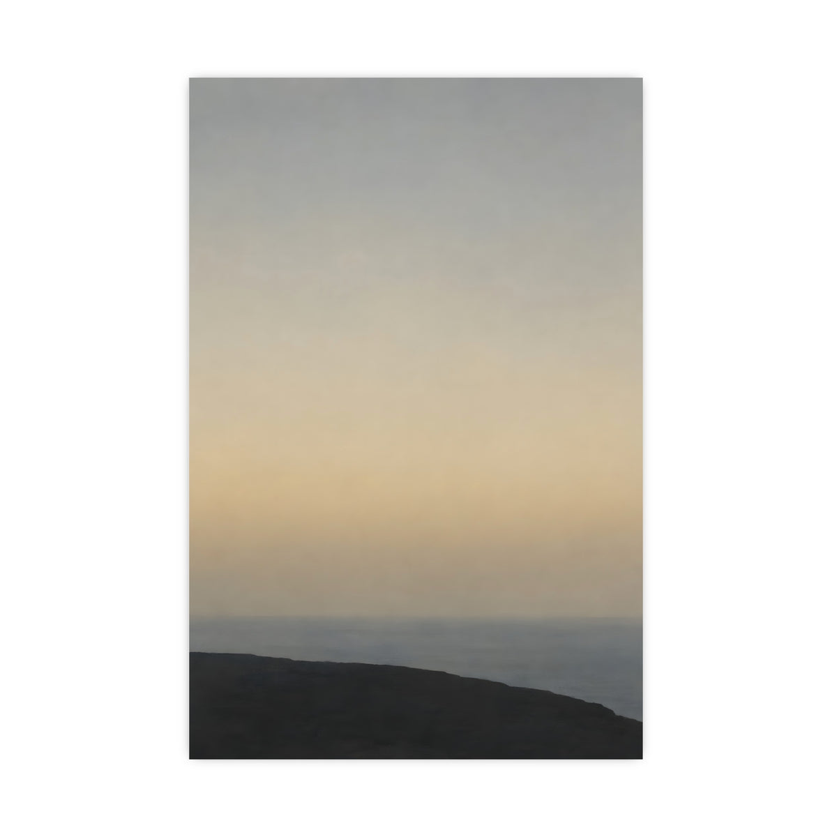 Cliff Edge, Low — cliff edge, low, 20x30 in print
