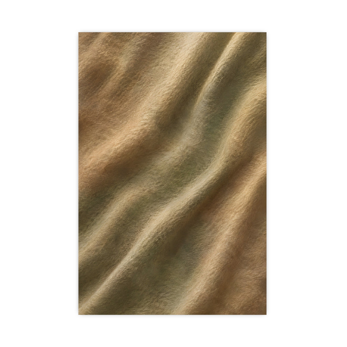 Felted Wool — felted wool, 20x30 in print