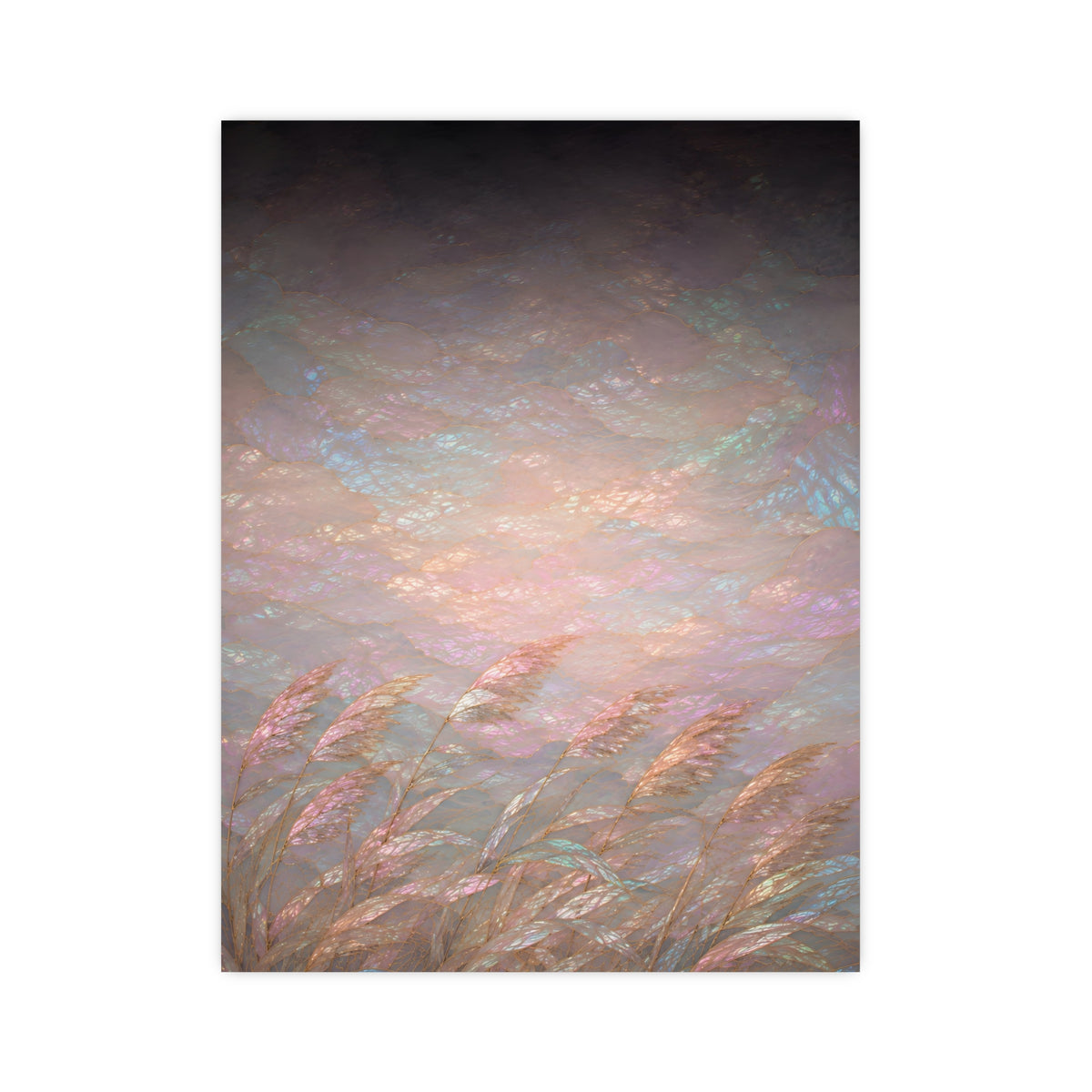 Reeds and Wind — reeds and wind, 12x16 in print