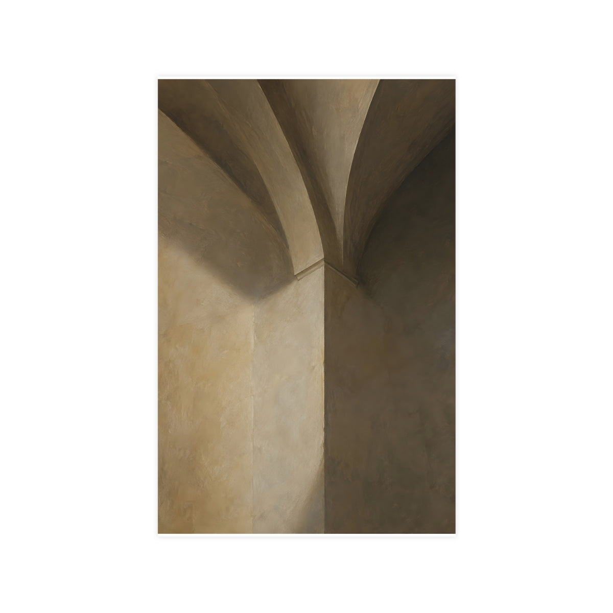 Vaulted Ceiling — vaulted ceiling, 11x17 in print