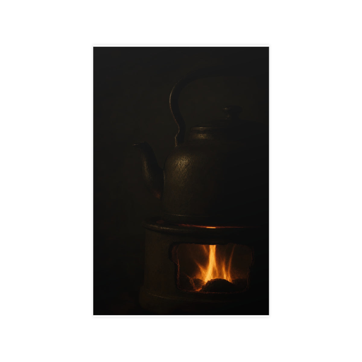 Under the Kettle — under the kettle, 11x17 in print