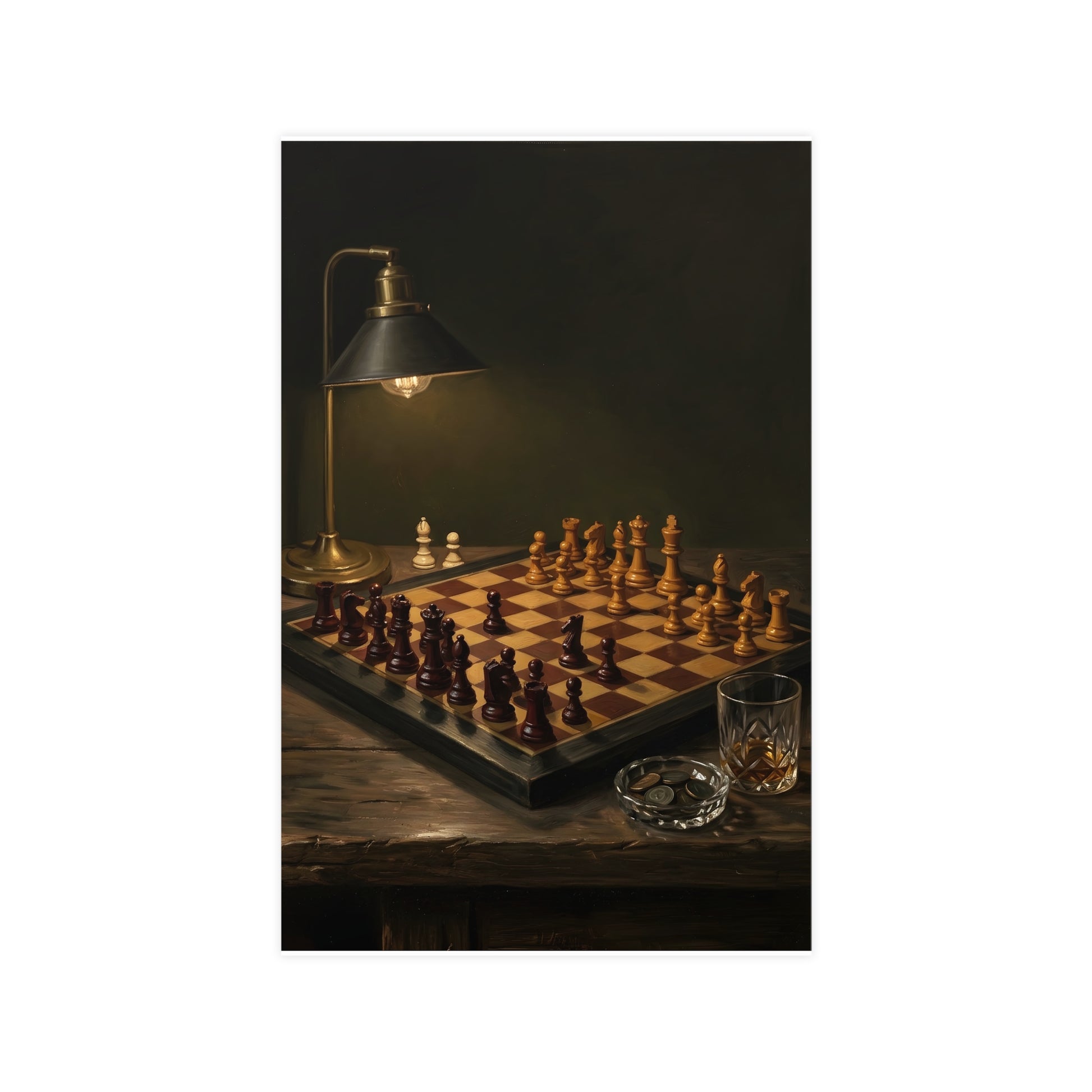 The Game, Unfinished — the game, unfinished, 11x17 in print