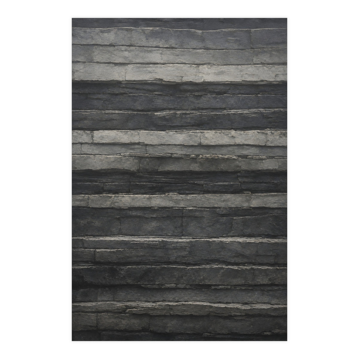 Level Strata — level strata, 24x36 in print