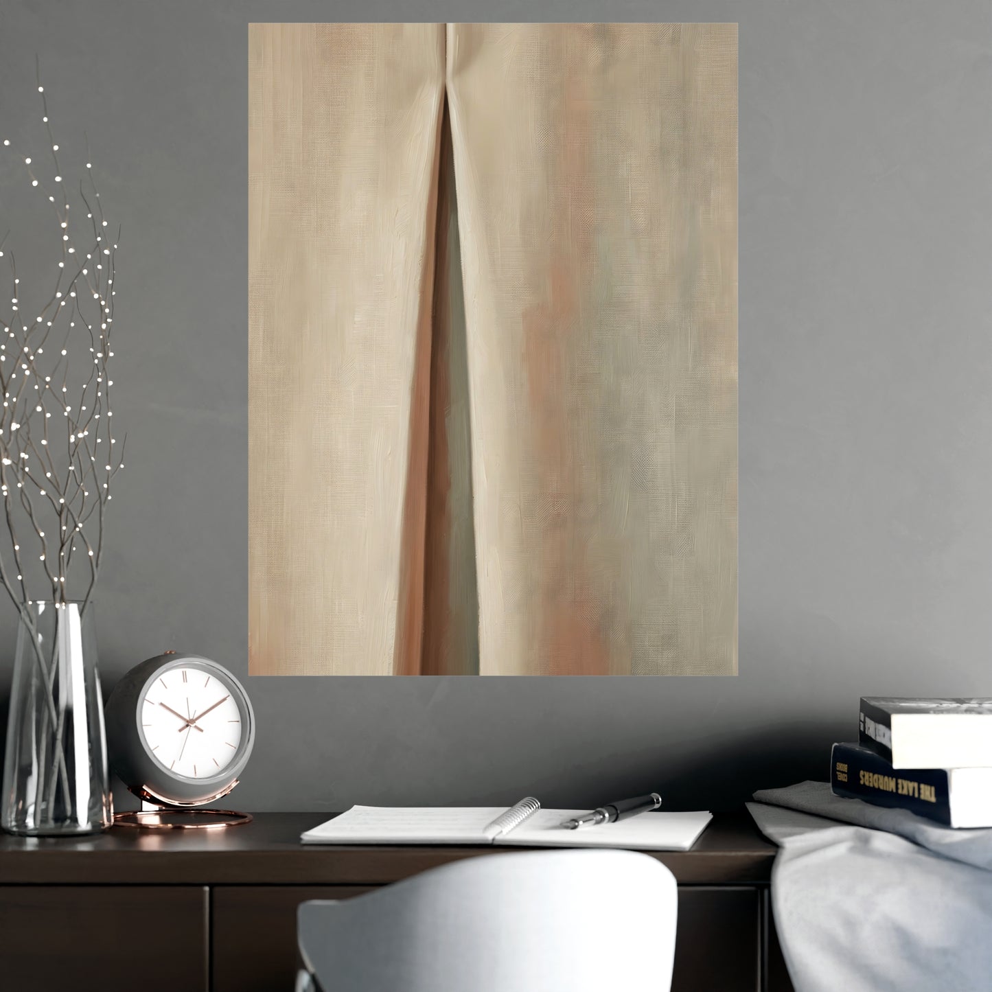 One Pleat | Textile Study Print | Wall Art
