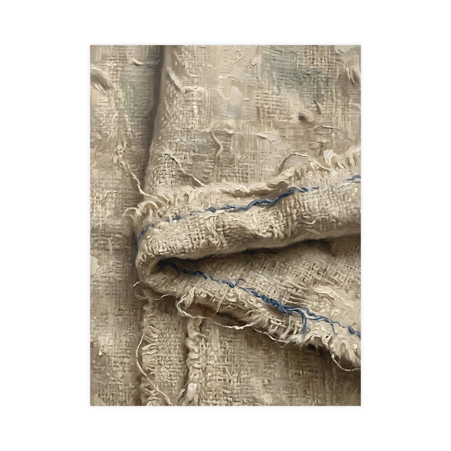 Folded Linen — folded linen, 12x18 in print