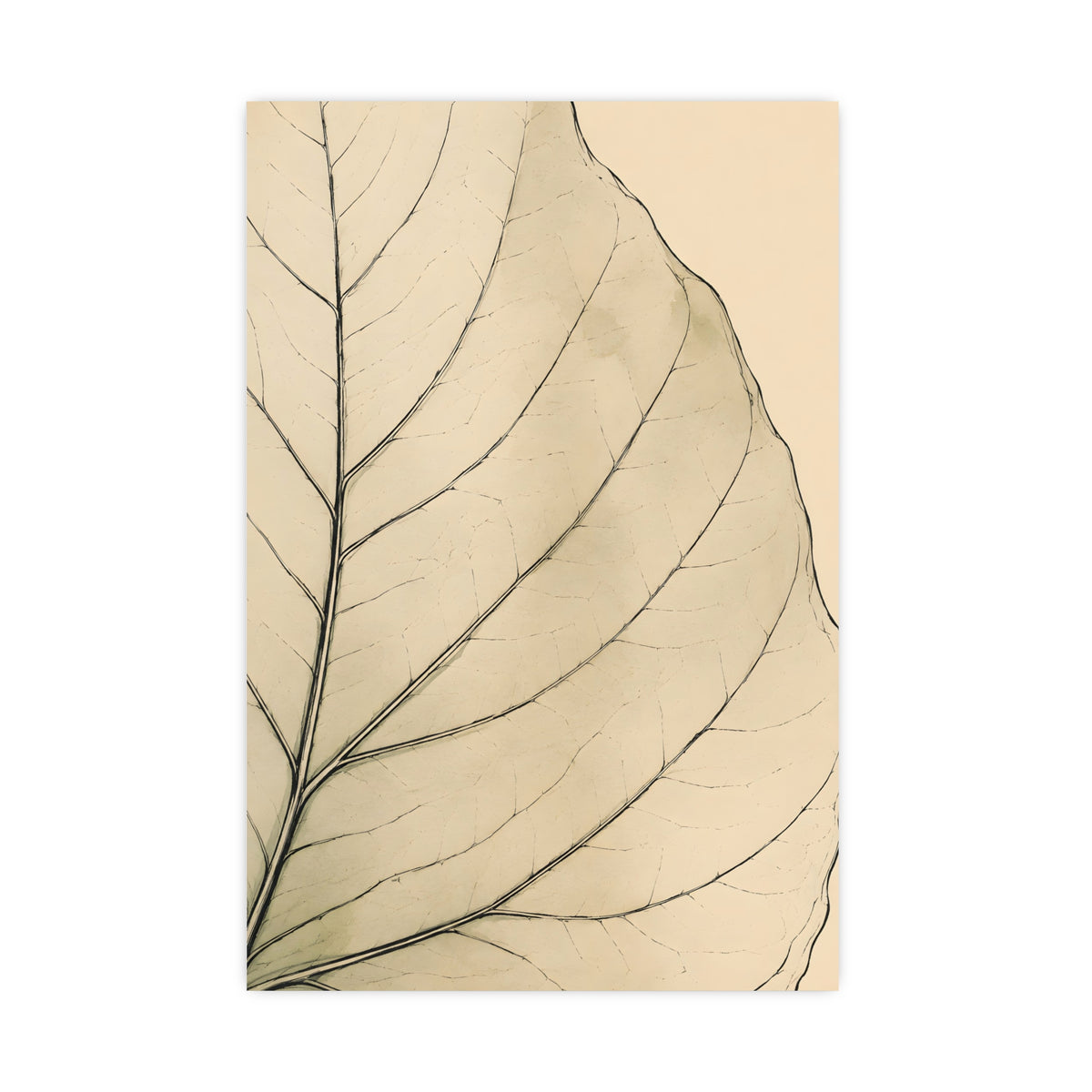 Leaf, Up Close — leaf, up close, 20x30 in print