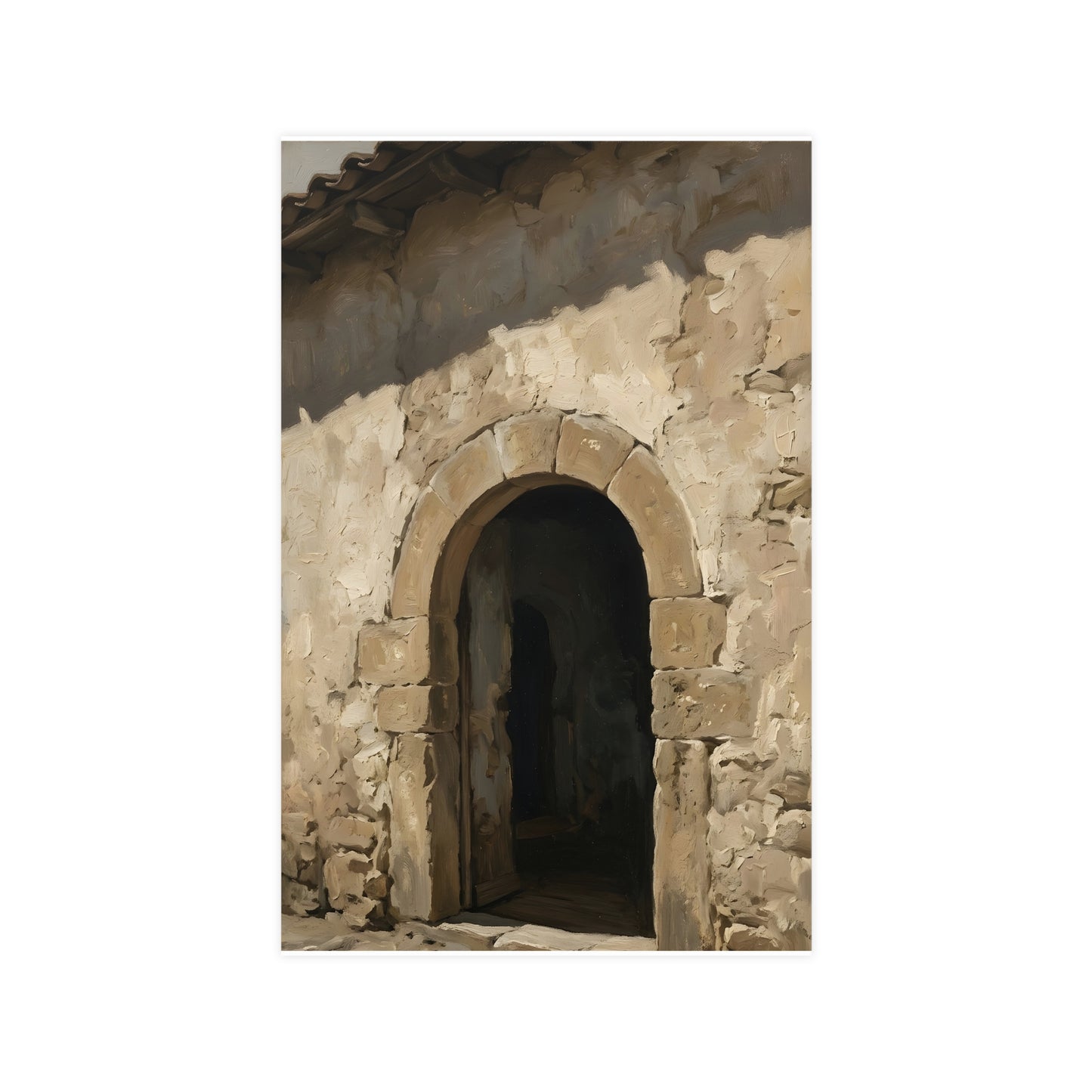 Arched Doorway — arched doorway, 11x17 in print