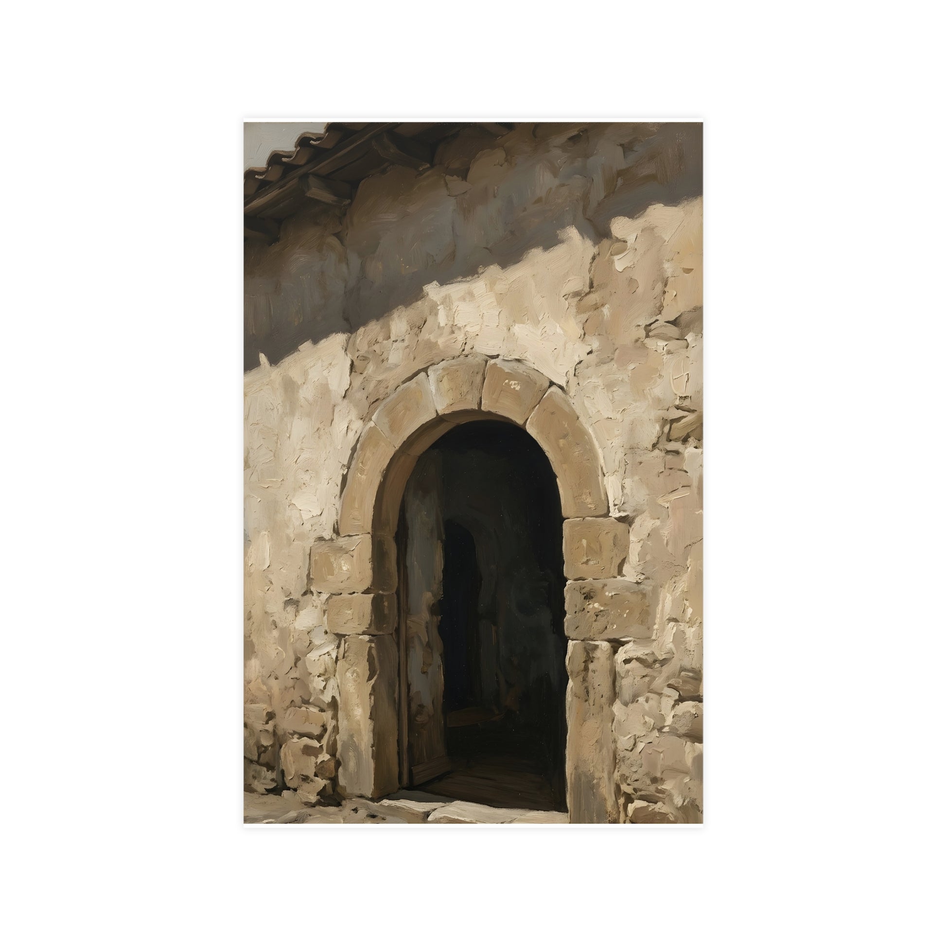 Arched Doorway — arched doorway, 11x17 in print