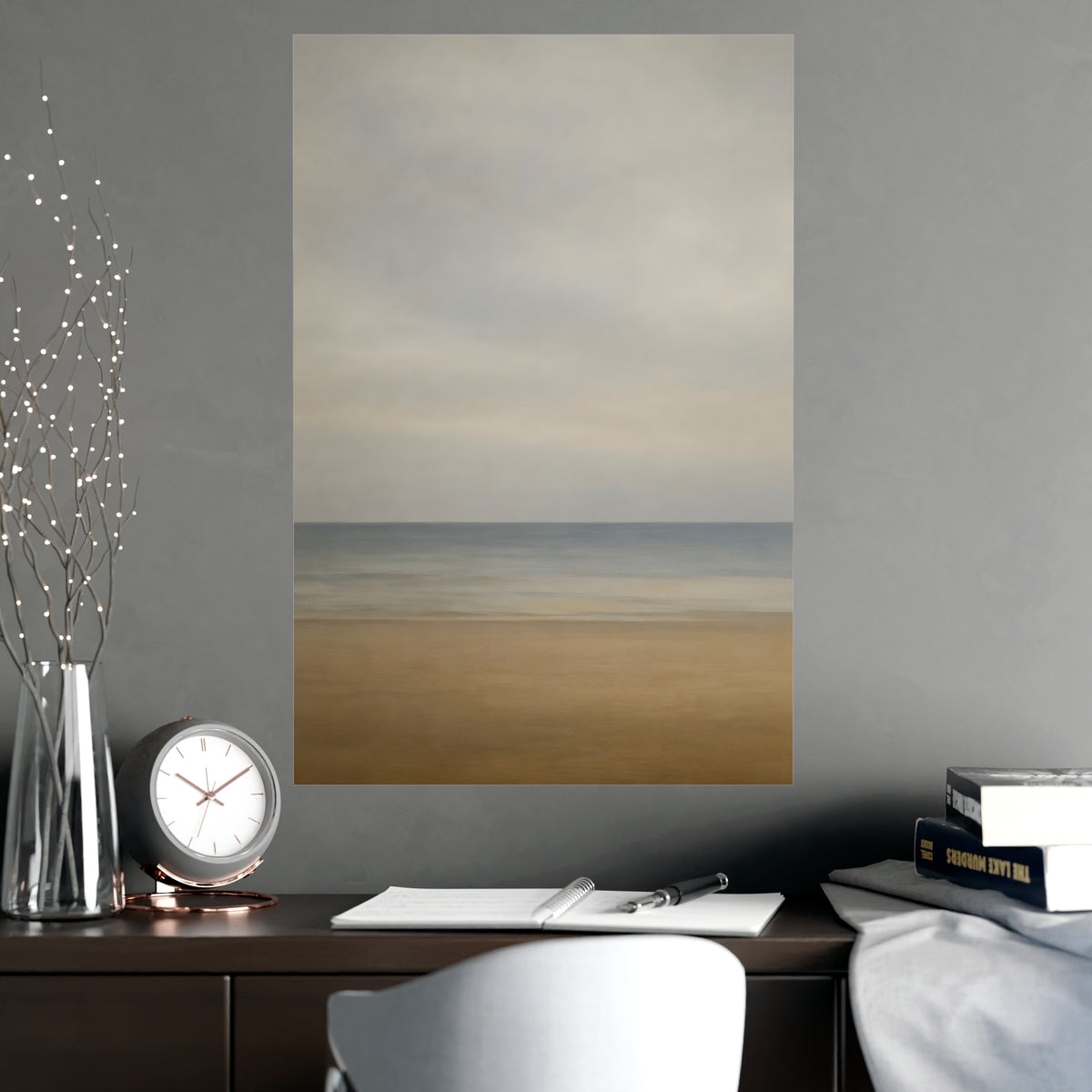 Empty Horizon — empty horizon, shown framed on a wall