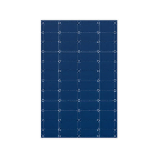 A Hundred Rivets — a hundred rivets, 11x17 in print