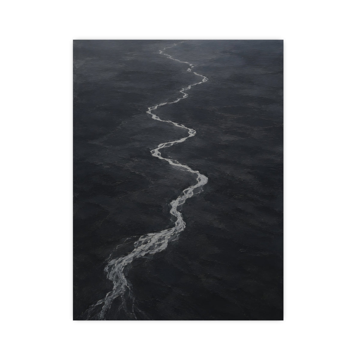 River, from High Above — river, from high above, 12x16 in print