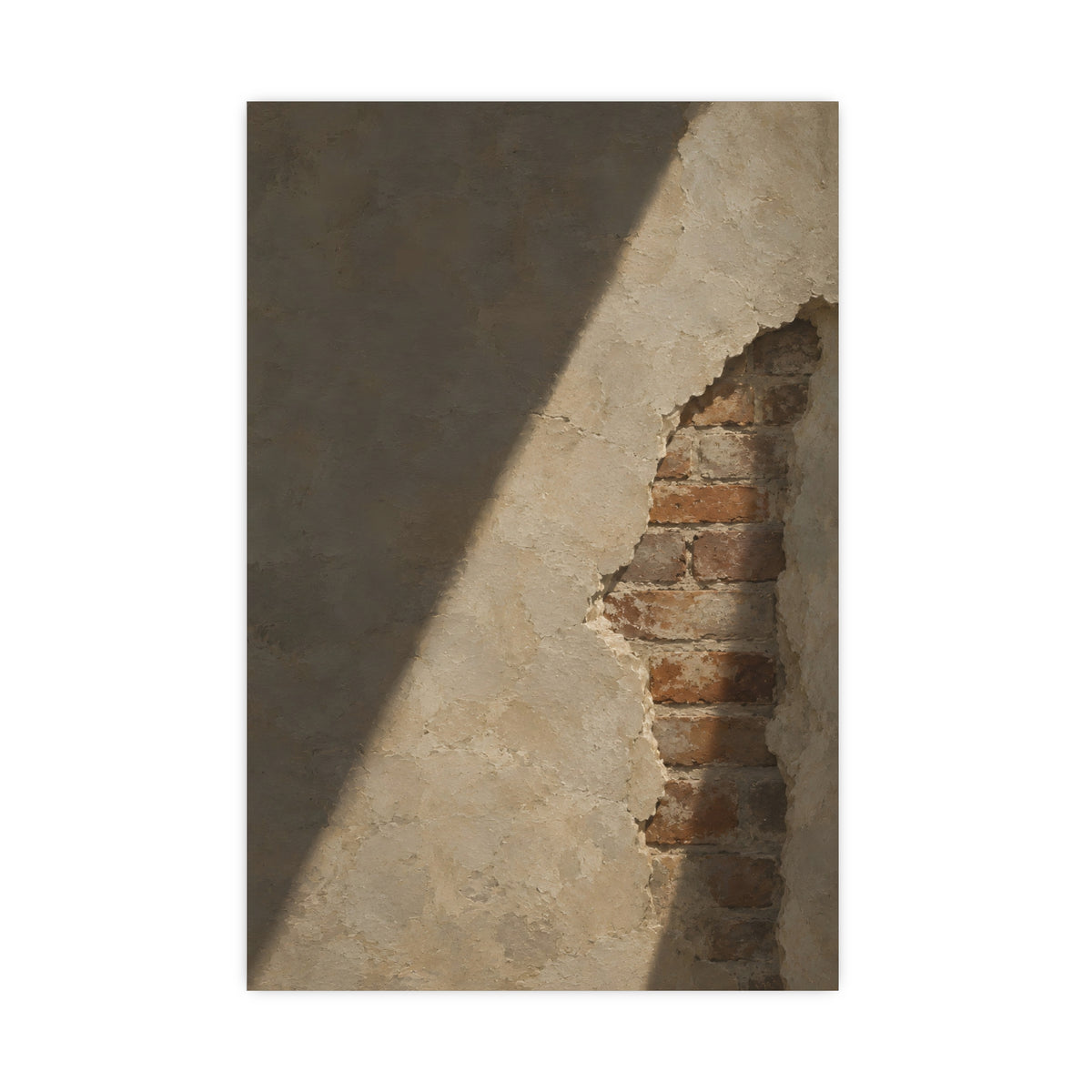 Where the Plaster Fell — where the plaster fell, 20x30 in print