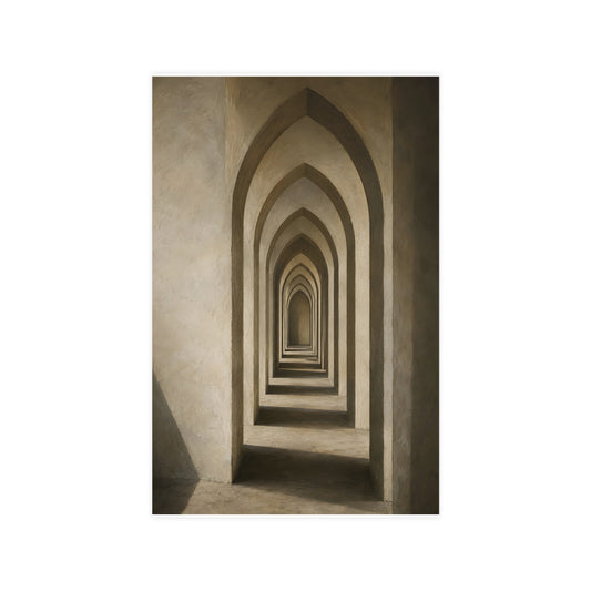 One Arch, Repeated — one arch, repeated, 11x17 in print