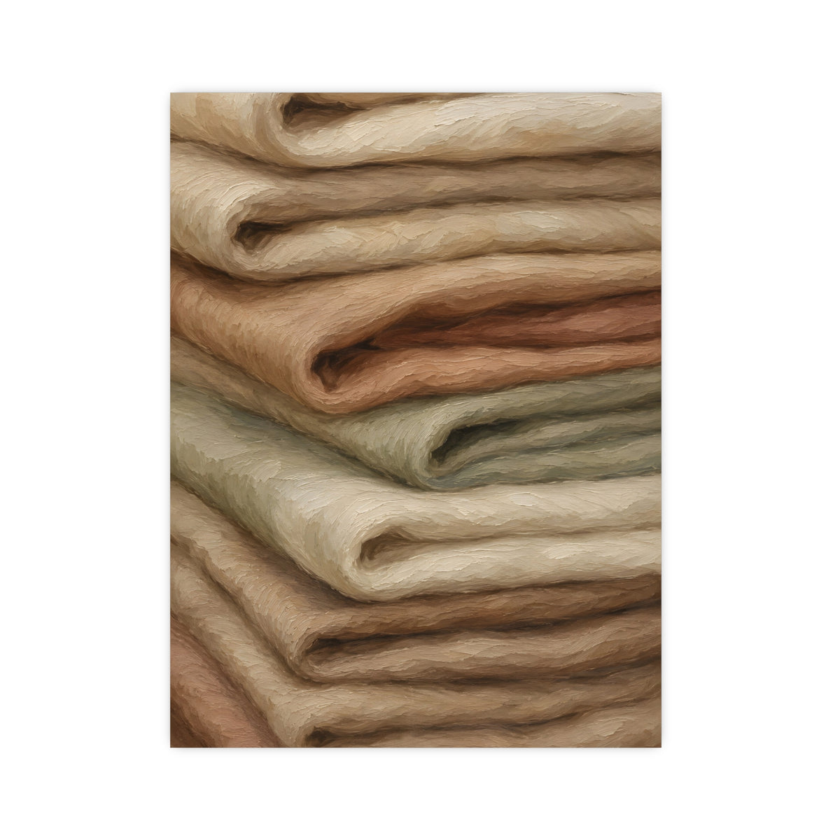 Folded Stack — folded stack, 12x16 in print