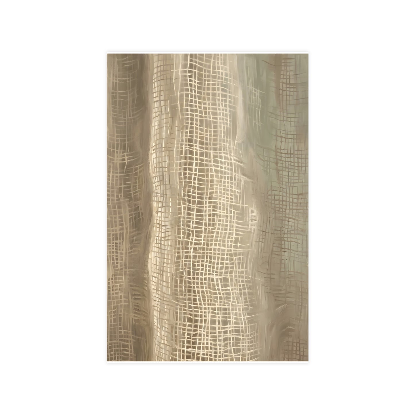 Gauze, Backlit | Textile Study Print | Wall Art
