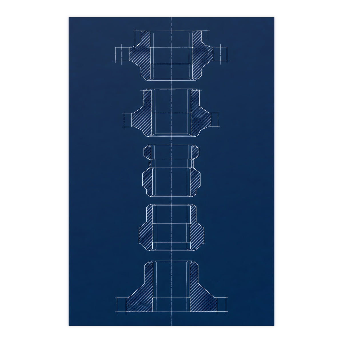 Cut at Every Station — cut at every station, 24x36 in print