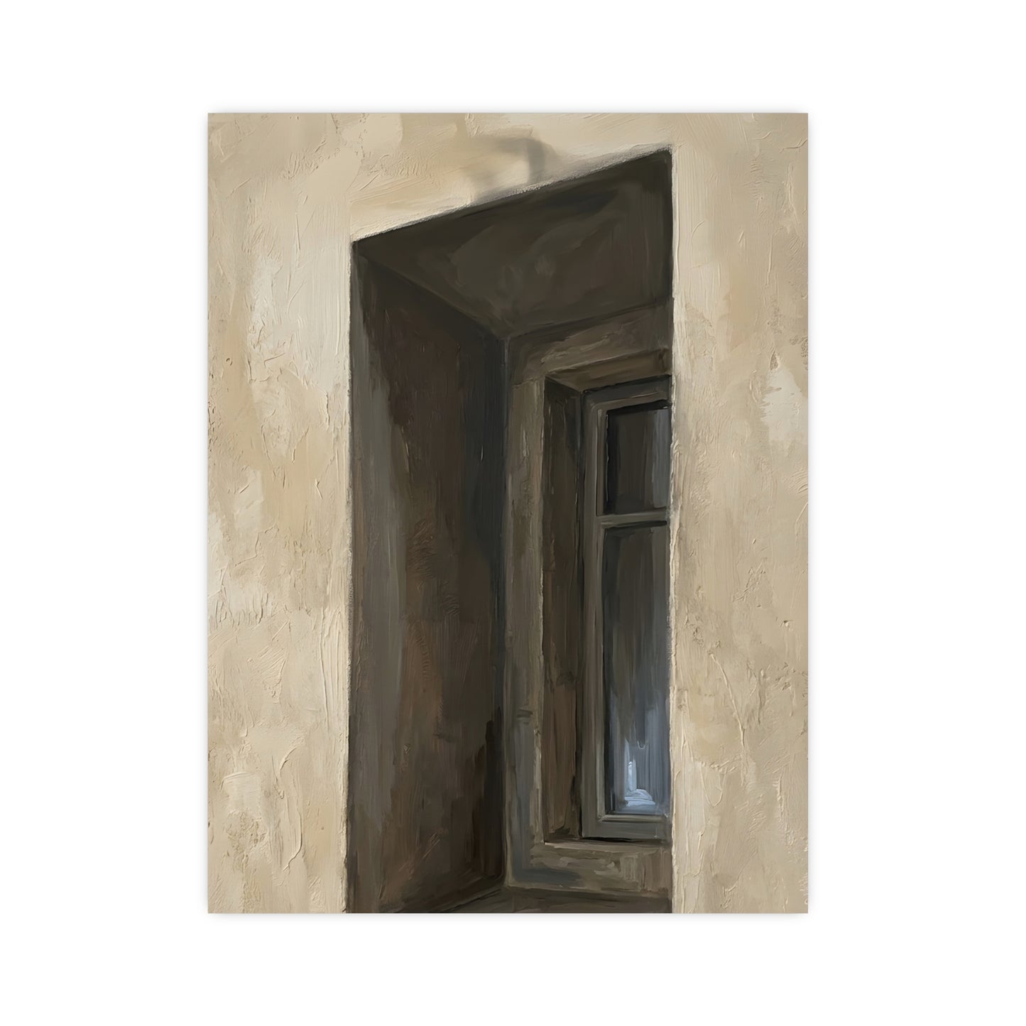 Window Recess — window recess, 16x24 in print