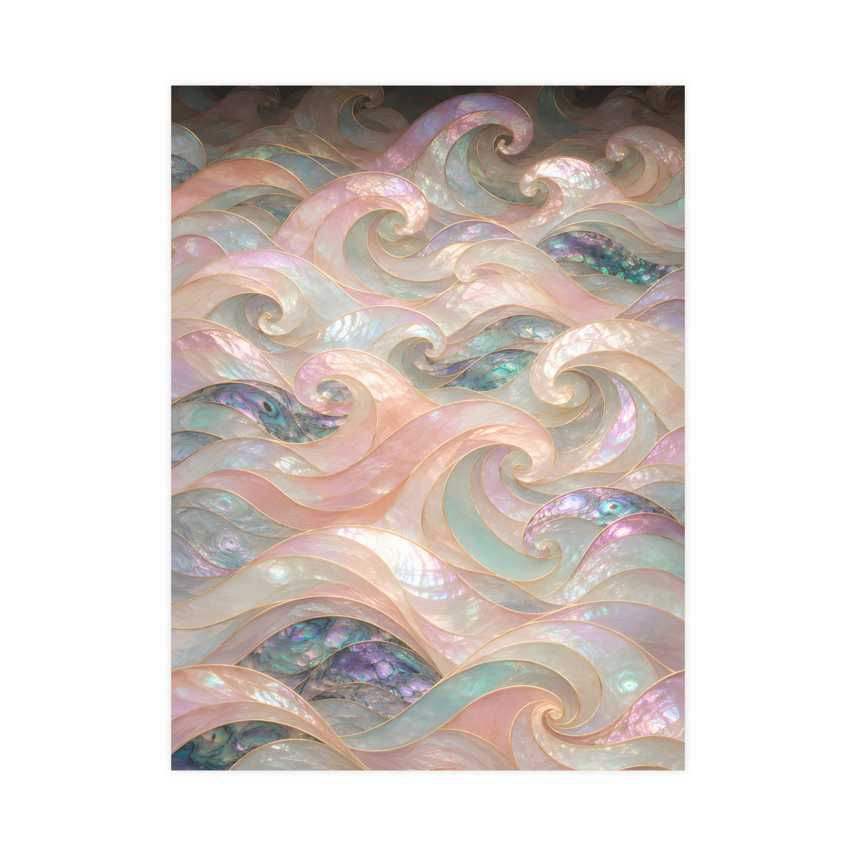 Wave Pattern — wave pattern, 18x24 in print